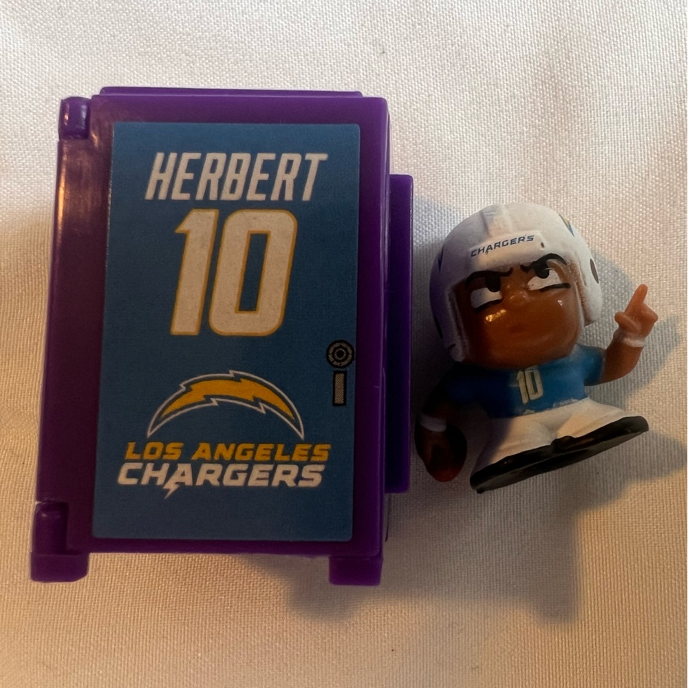 NFL Football LA Chargers Herbert Teenymate Lockers